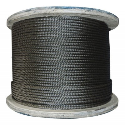 Cable Guaya Alma De Acero 7/8  Alquitranado  X 500 Mts